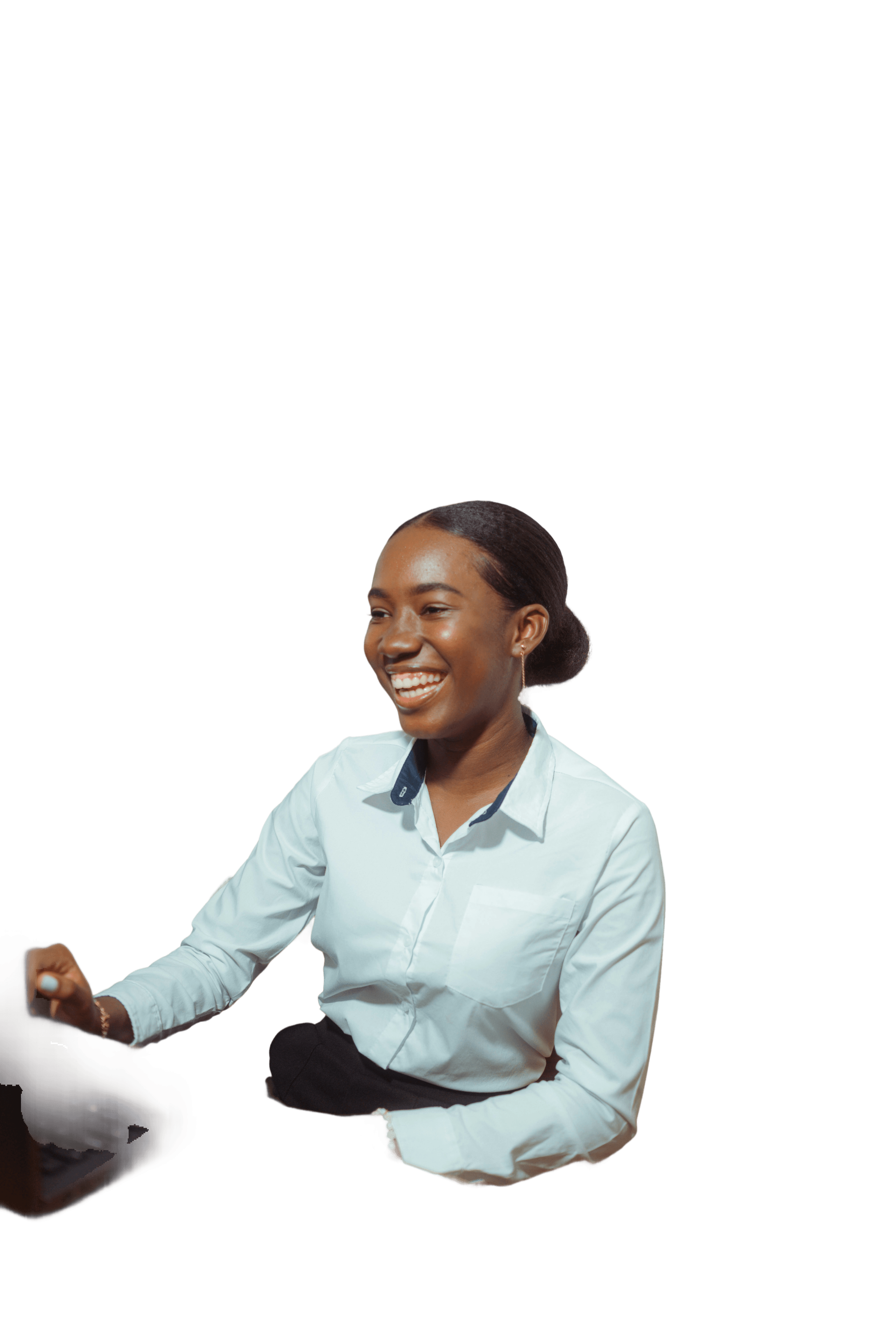 Person using Barnabas Chat